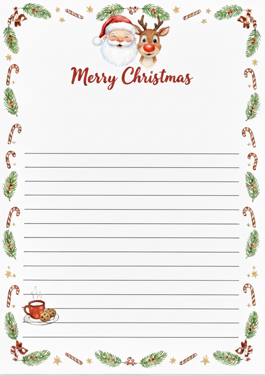 Santa Letter template